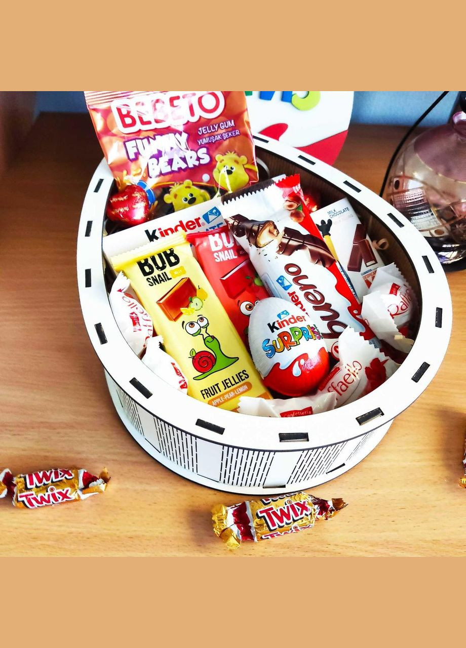 Подарочный бокс киндер со сладостями (ar84) Bob Snail (315888763)