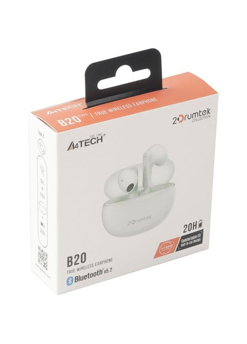 Наушники B20 Grayish White A4Tech (339084285)