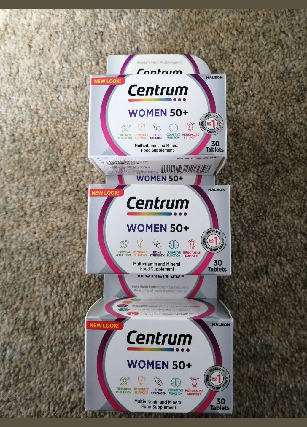 Вітамінно-мінеральний комплекс для жінок від 50 років Women 50+ (30 таблеток на 30 днів) Centrum (290254257)