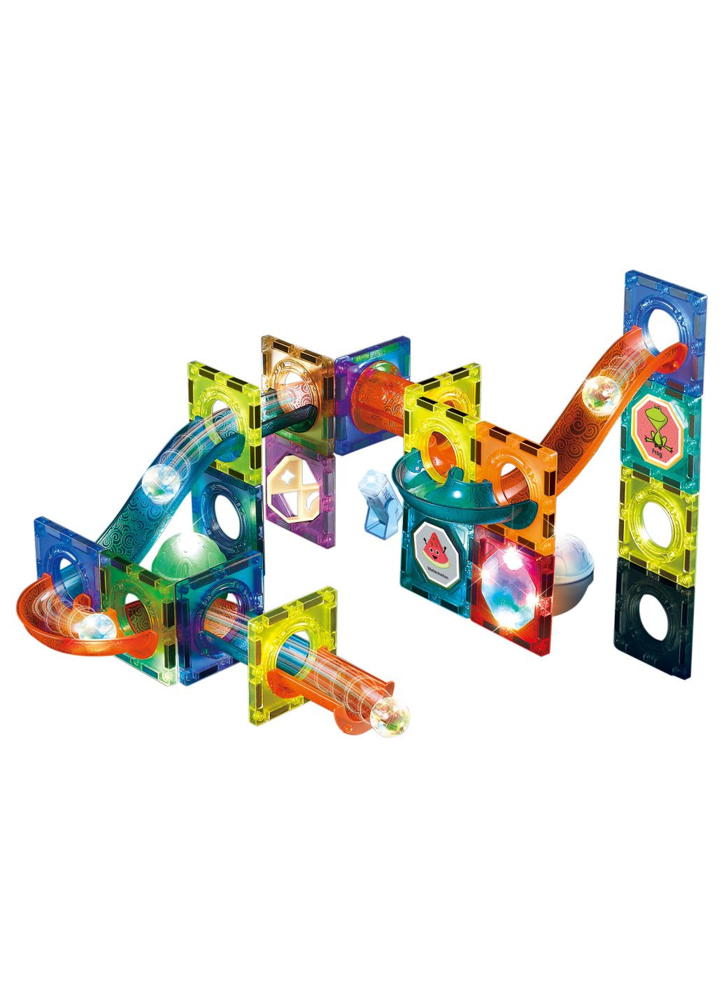 Магнитный конструктор "Лабиринт" со светом, 49 деталей (2300) Maya Toys (290841100)