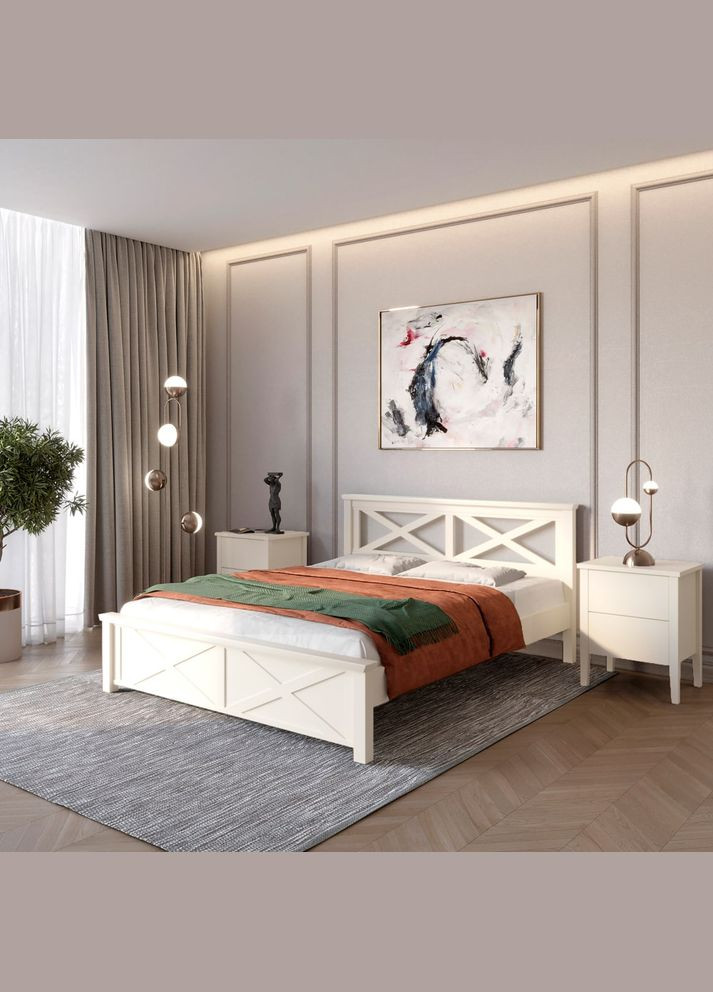 Двоспальне ліжко Прованс Н 160х200 см (MBG-1583) Mebigrand (368279747)