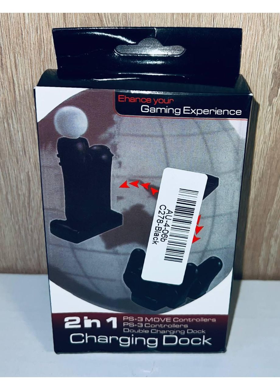 Док-станция Data Frog для PlayStation 3 (2 in 1 – Move + Controllers), черная Sony (361147743)