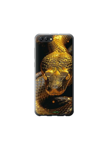Чехол на Huawei Honor V10/View 10 Golden snake "6072u-1579-2448" Endorphone (365808158)