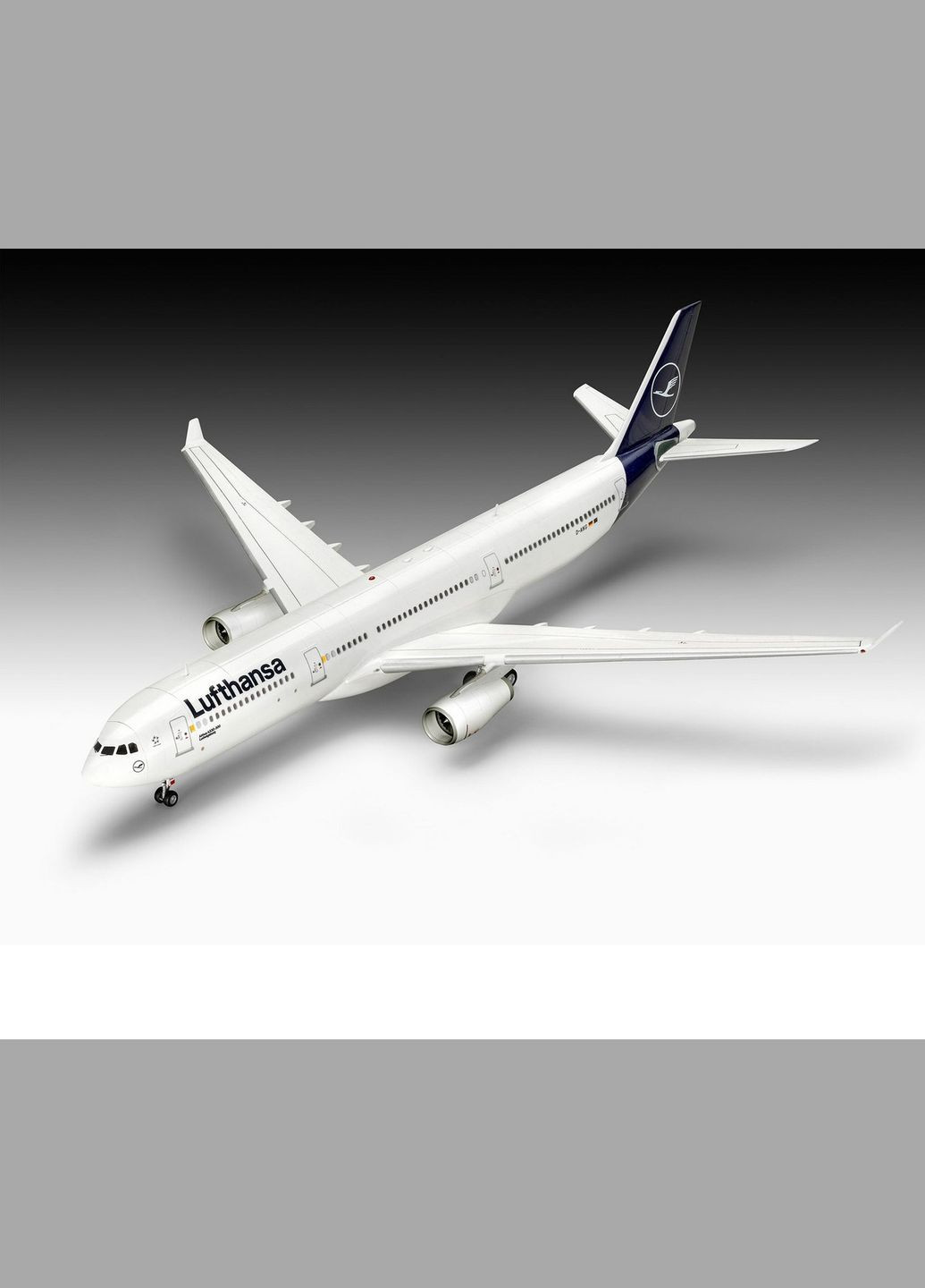 Сборная модель Самолет Airbus A330300 Lufthansa уровень 4 масштаб 1:144 (RVL-03816) Revell _03816 (315402945)