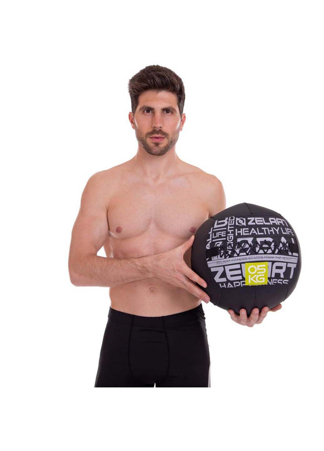 Мяч набивной для кроссфита волбол Wall Ball FI-2637 5 кг Zelart (290109184)