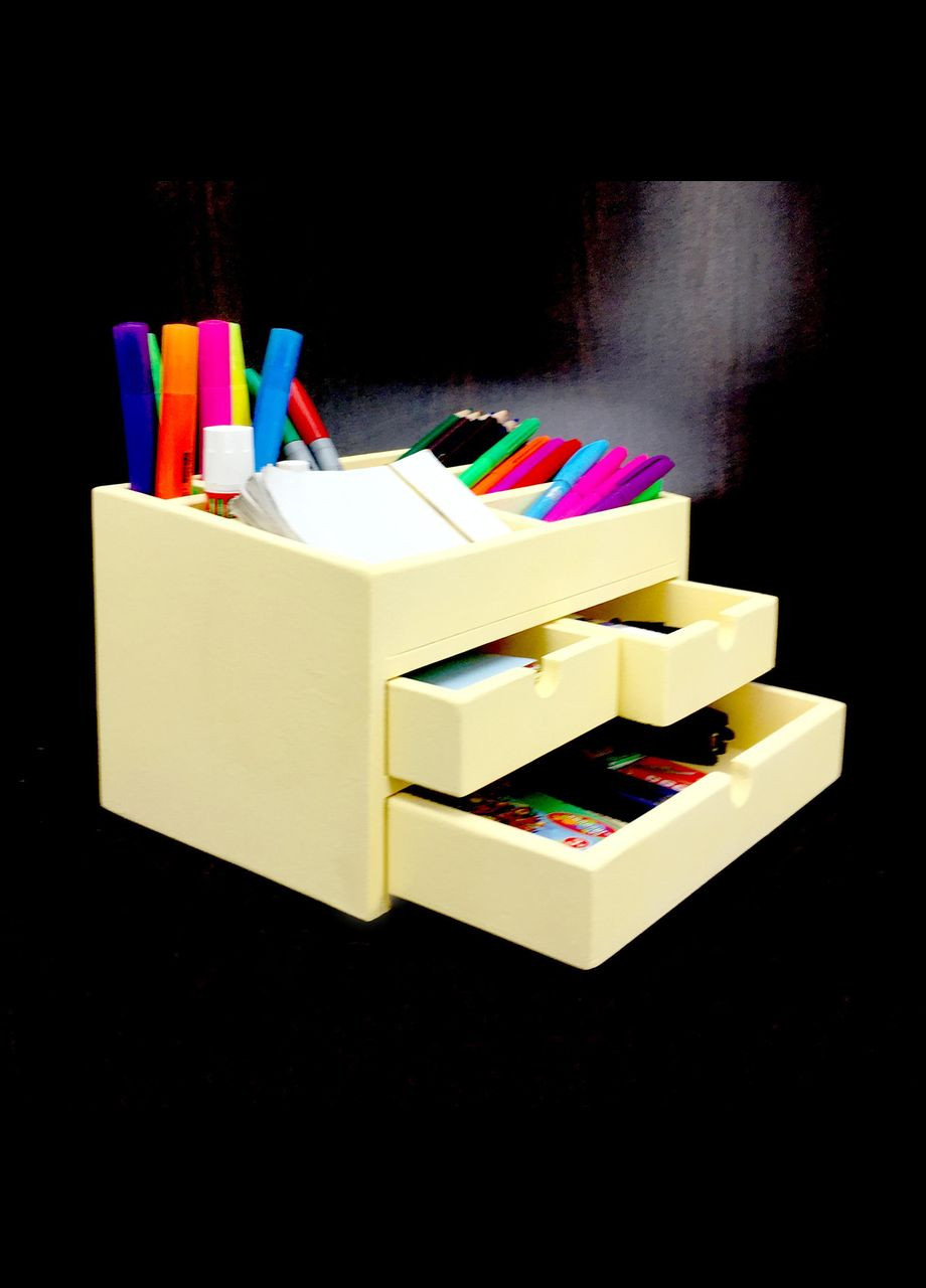 Органайзер настільний з дерева Огаст лимонад (КНЦ-009051) No Brand (328225275)