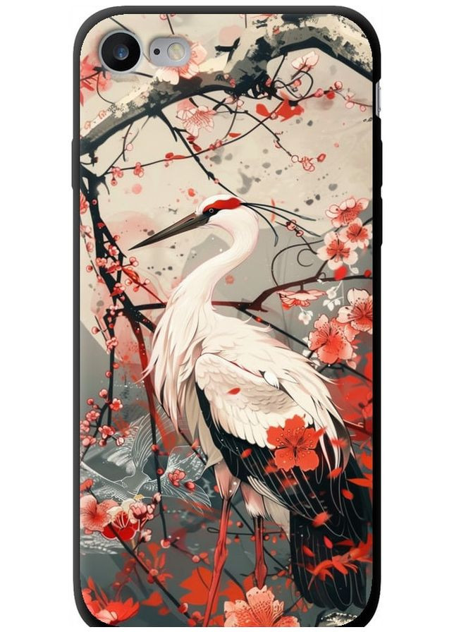 TPU чохол 'Лелека у цвіту сакури' для Endorphone Apple iPhone 8 (291421671)