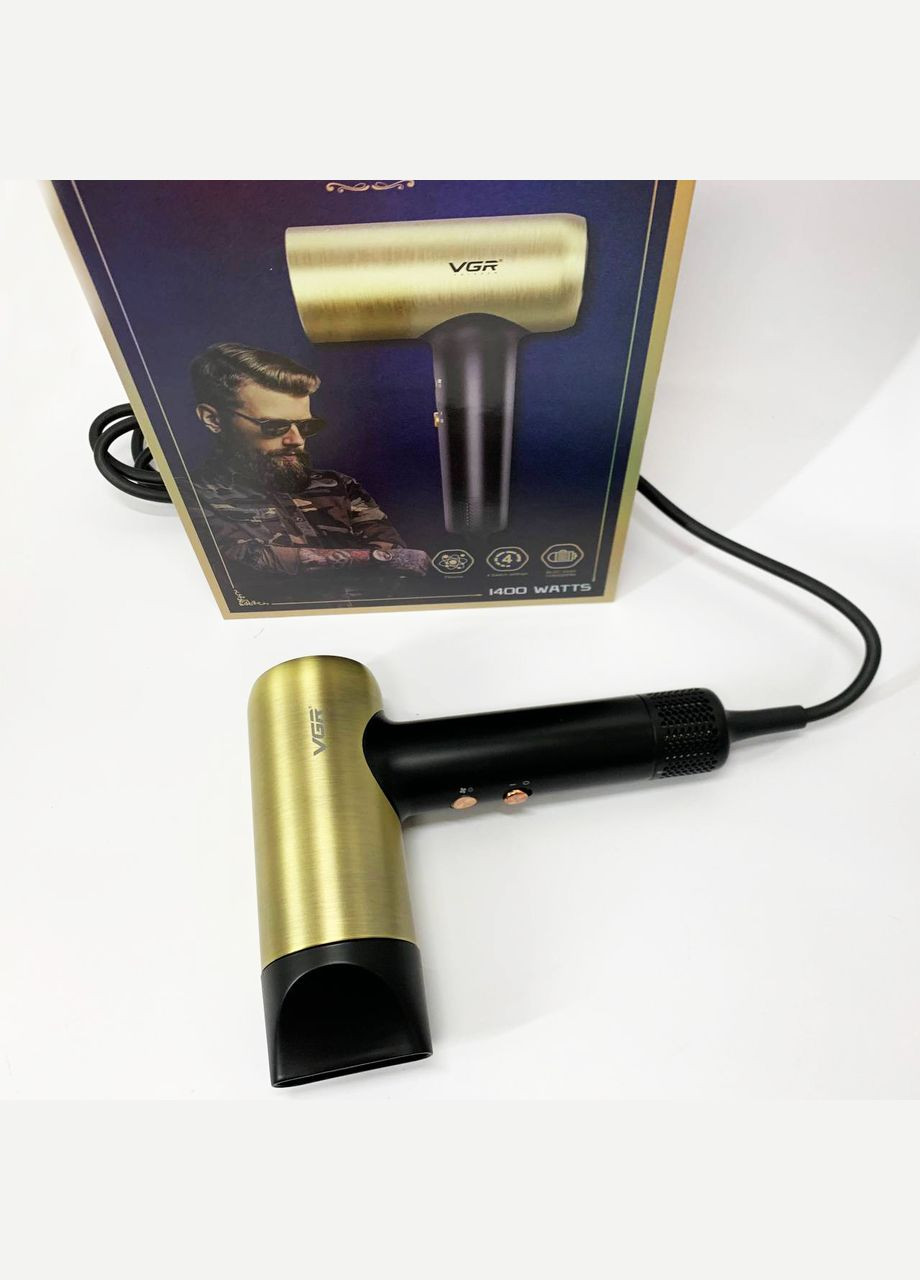 Фен профессиональный V-441 с 3 уровнями обдува и 4 уровнями температуры VGR (364664510)