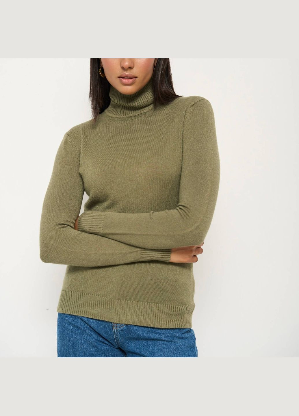 Базовий гольф оливковий Maliso (322196281)