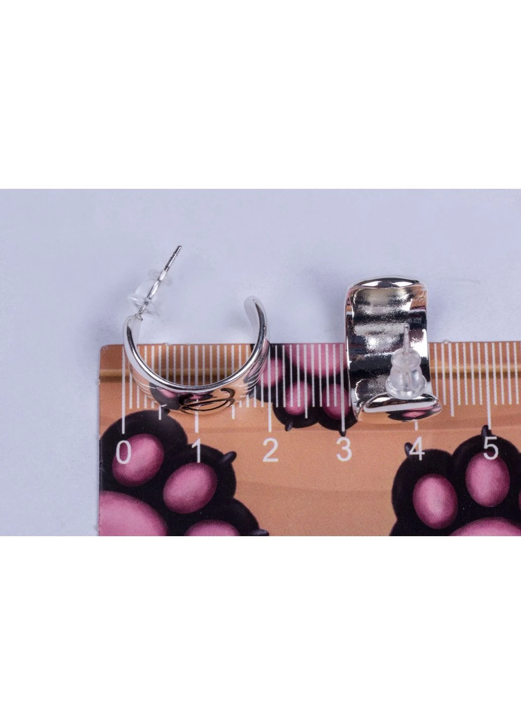 Сережки кільця жіночі, стильна модна біжутерія Fashion Jewellery (400040133)