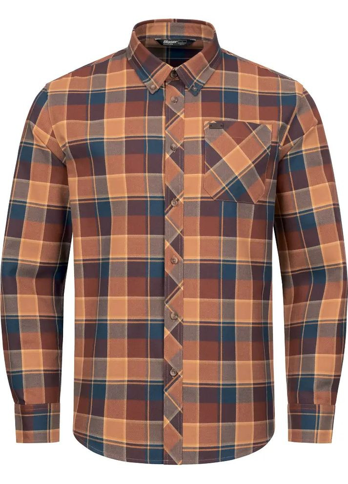 Комбинированная рубашка blaser active outfits charles No Brand