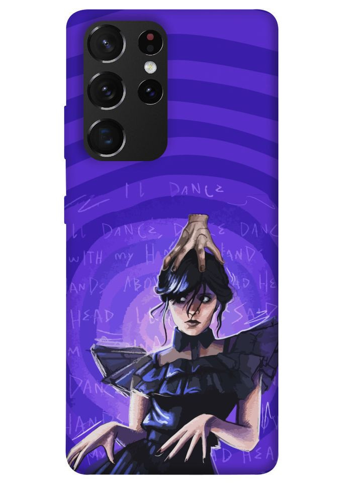 Чехол с принтом для Samsung Galaxy S21 Ultra / для самсунг галакси с21 ультра Венсид Wednesday No Brand (339678133)