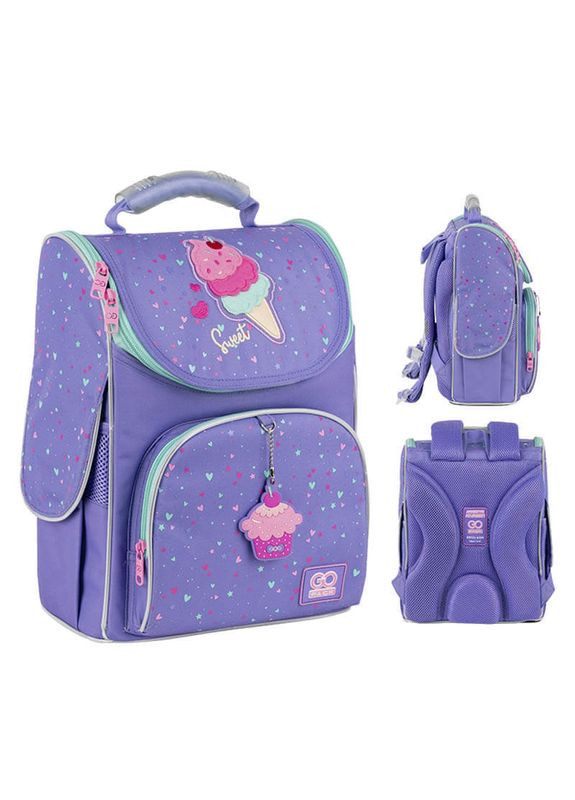 Школьный каркасный рюкзак Education 5001S-2 Summer Ice Cream 11л (GO25-5001S-2) GoPack (335406124)