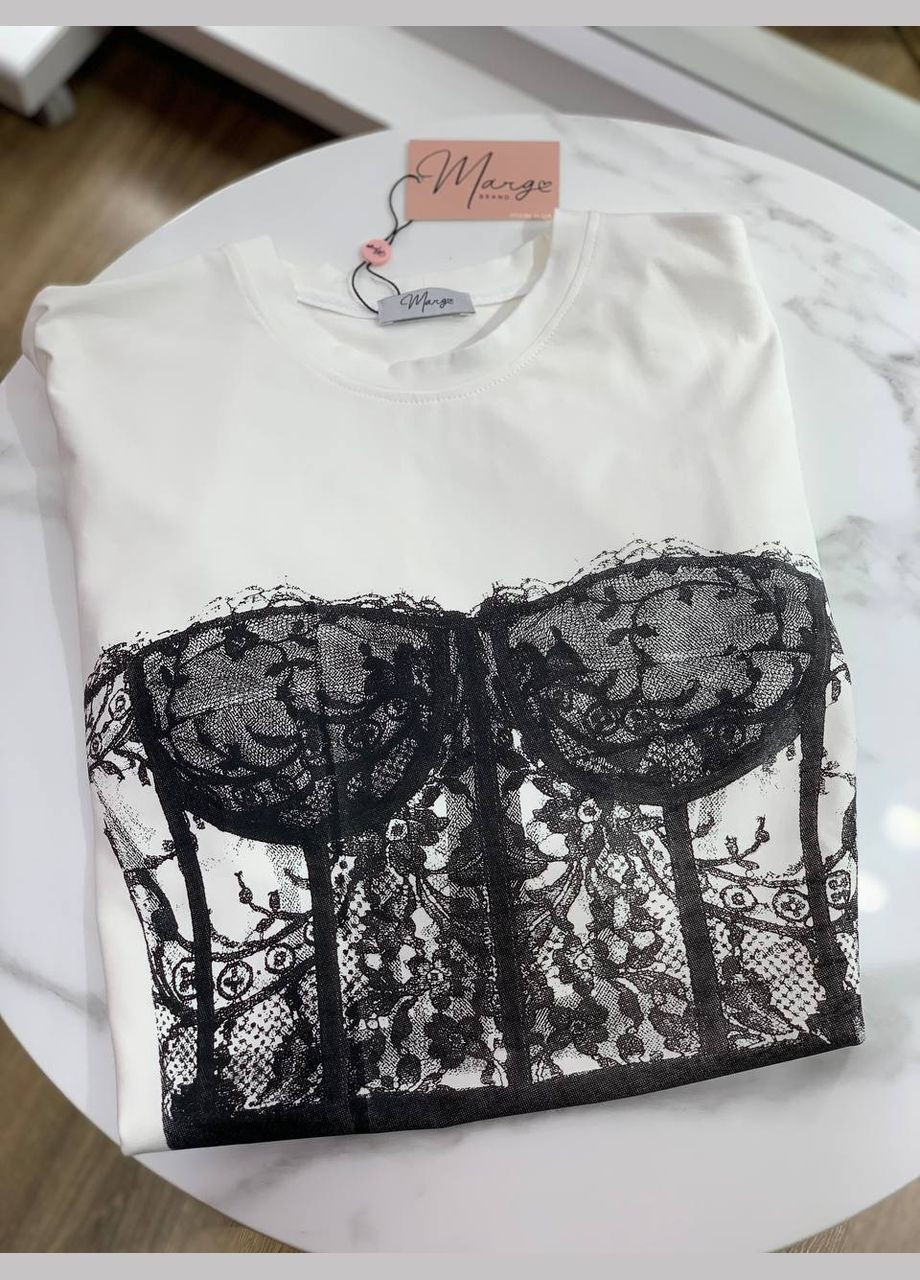 Женская футболка с принтом Україна - (331606630)