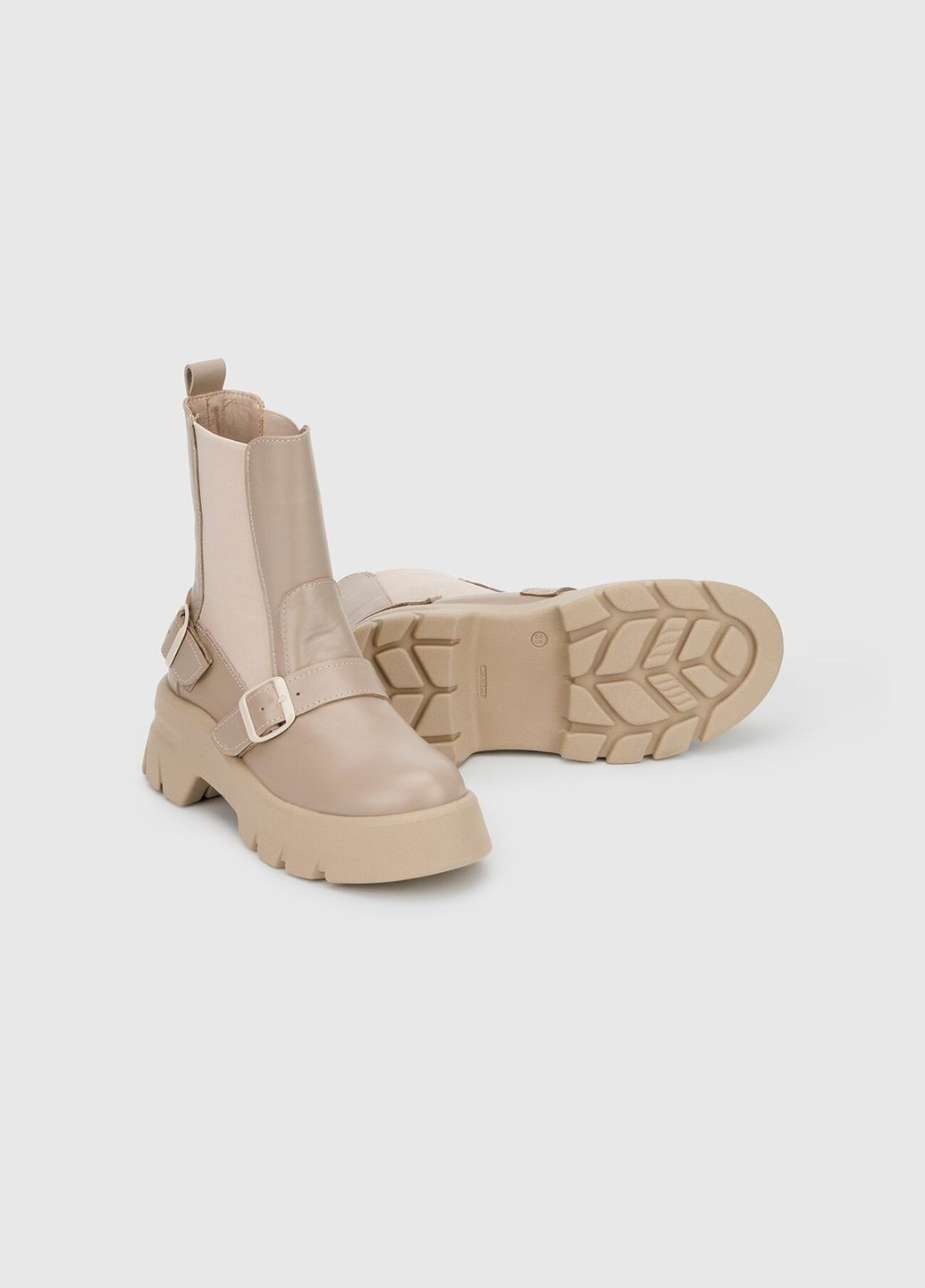 Зимние ботинки женские a19 бежевый (2000990699664d) shop (2000990699664) Stepln