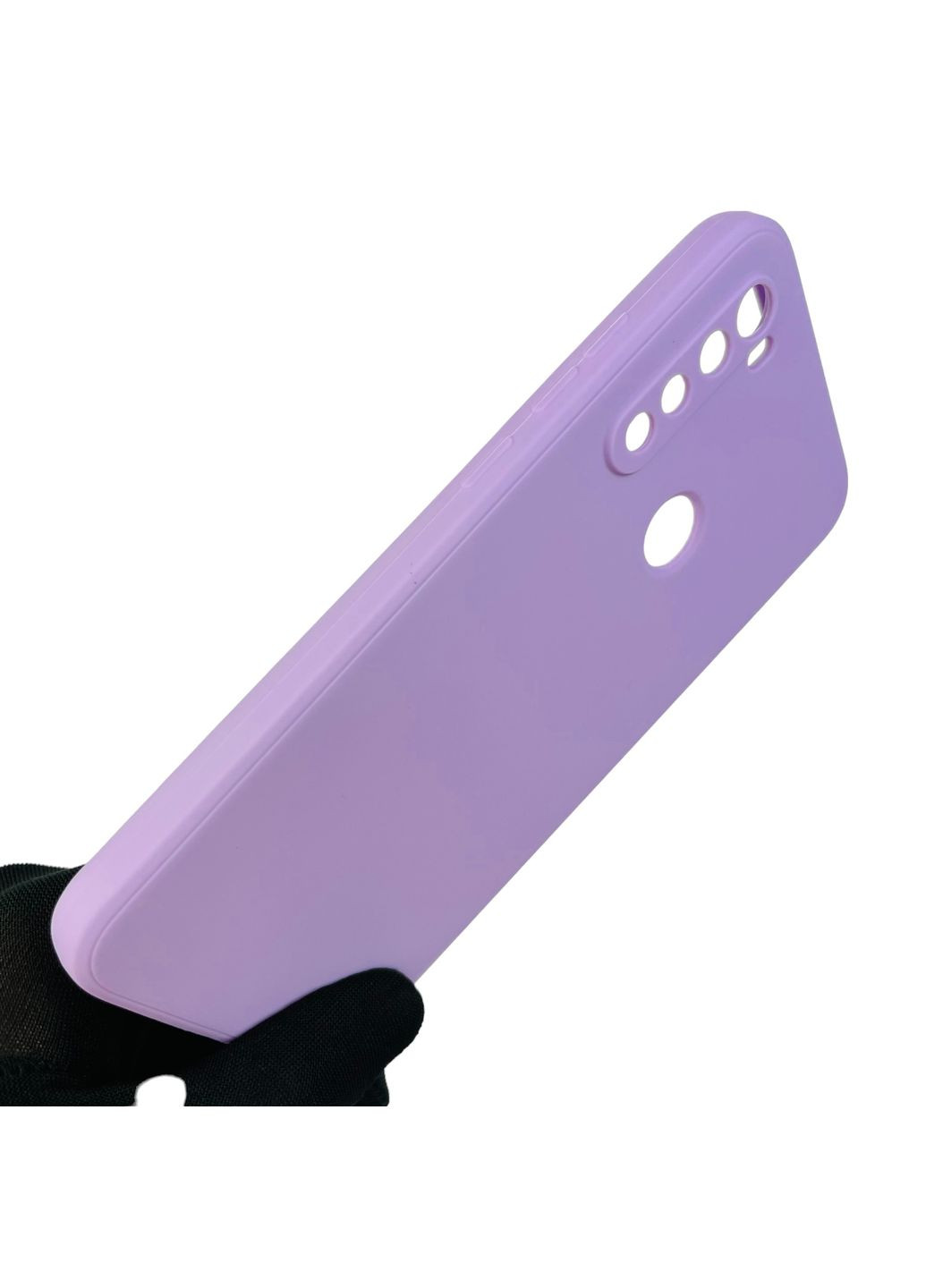 Чохол для Redmi Note 8 з квадратними гранями із захистом камери на сяомі редмі нот 8 бузковий Xiaomi (366020543)