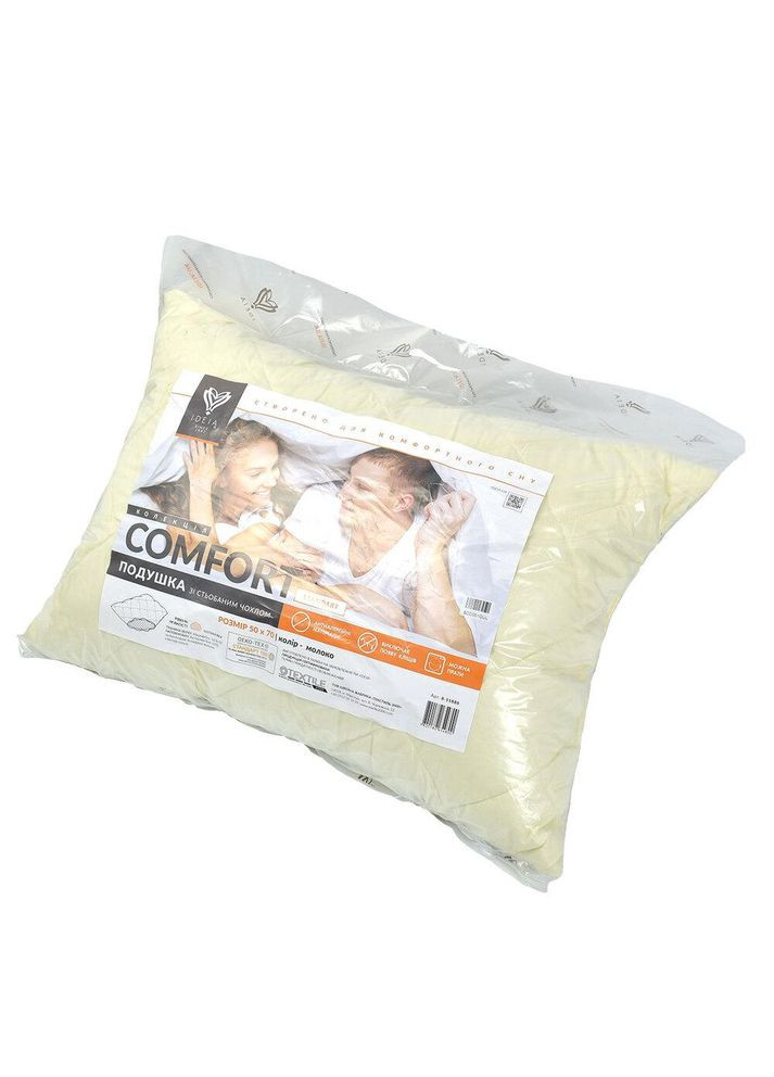 Подушка Comfort Standart 40*60 молоко IDEIA (276708791)