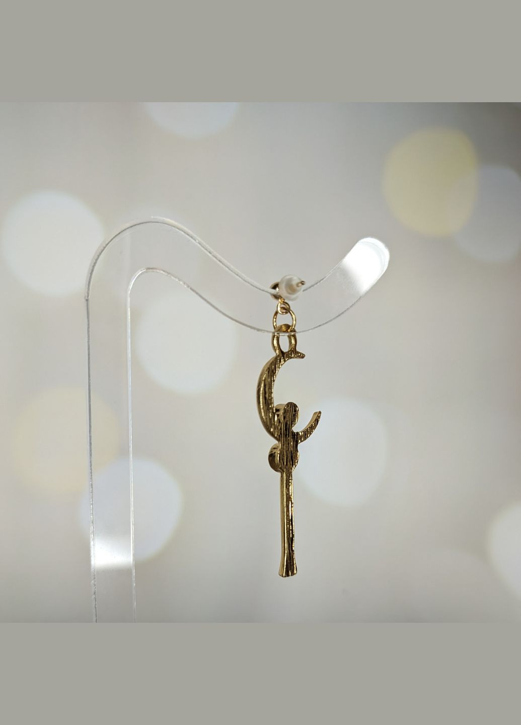 Сережки "Лунный жезл. Ключ пространства-времени. Сейлор Мун" SureGeek (317046628)