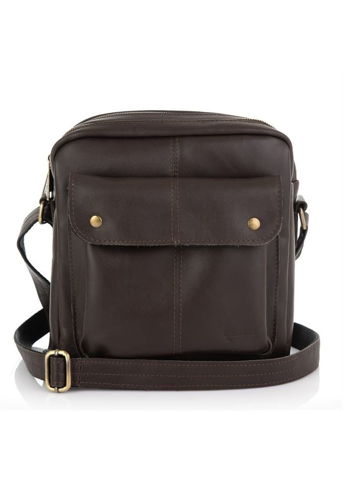 Чоловічий месенджер із натуральної шкіри GC-60122-3md бренда TARWA (329149380)