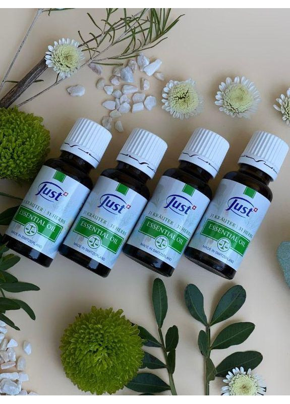 Композиция эфирных масел 31 трава / Юст Швейцария 4 шт*20мл Лучшее предложение! Just (369557444)
