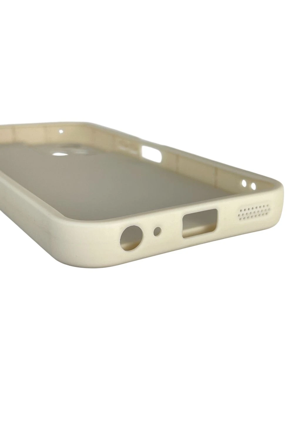 Чохол силіконовий оригінальний Soft Touch з 3D принтом милий ведмедик для Y21 молочний (Повний захист камери) Vivo (377093367)