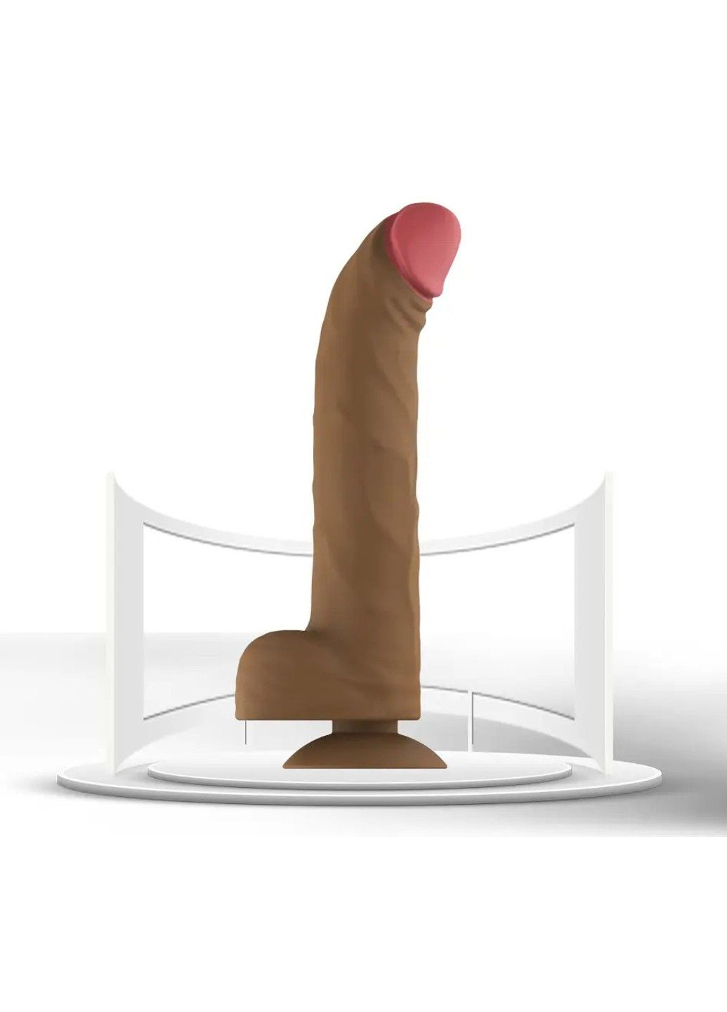 Фалоімітатор з вібрацією, ротацією, підігрівом та дистанційним керуванням (USB) We Love (284279497)