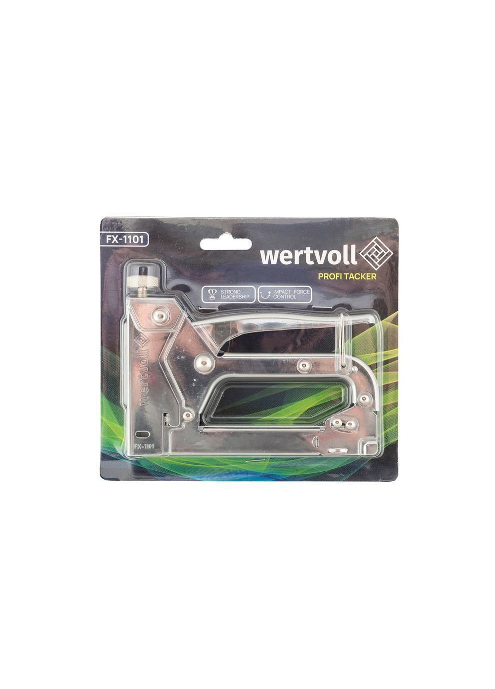 Степлер пружинний GM для скоби 4-14 мм 11.3х0.7 мм корпус метал/хром (FX-1101) Wertvoll (320576639)