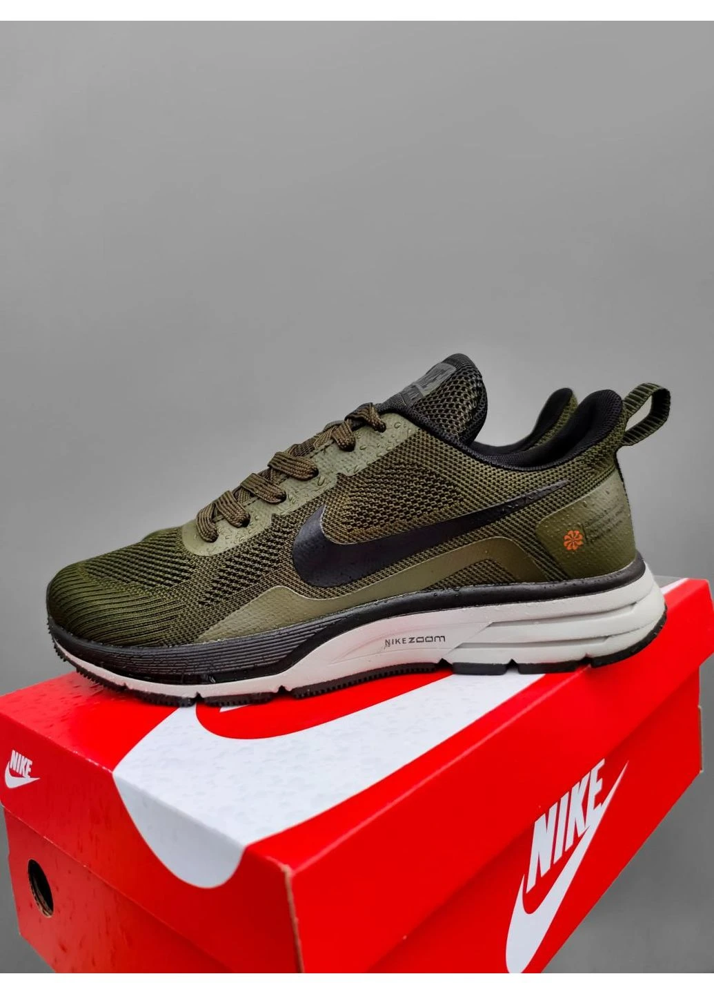 Комбіновані кросівки чоловічі nike zoom pegasus найк зум пегасус демісезон No Brand