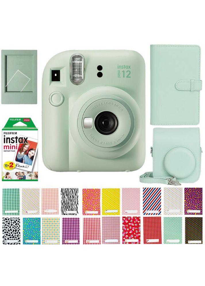 Набір камера миттєвого друку Instax Mini 12 + чохол + фотоплівка 20 шт + фотоальбом 108 + Fujifilm (365721191)