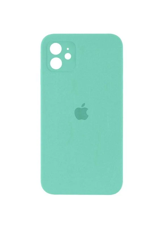 Чехол Silicone Case Square Full Camera Protective (AA) для Apple iPhone 11 (6.1") Бирюзовый Epik (373938297)