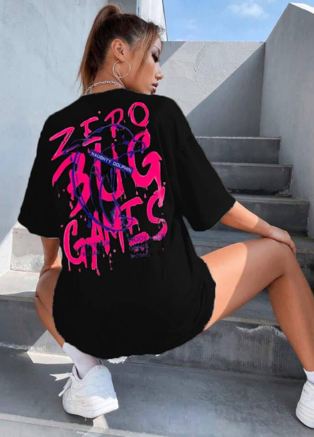 Базова футболка вільного крою Allthings - (328559304)