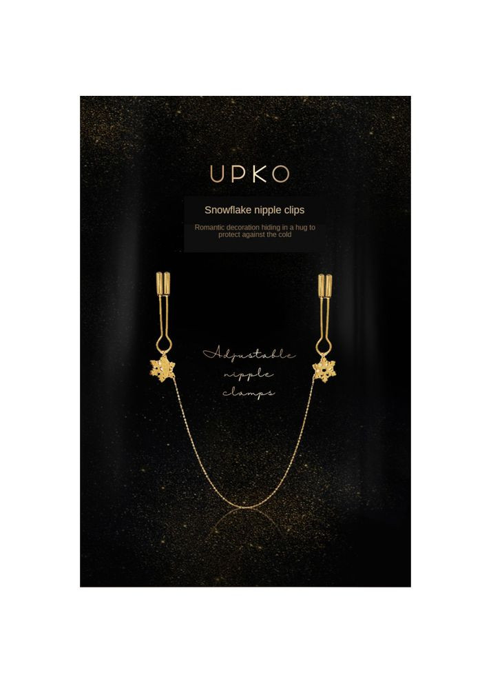 Зажимы на соски UPKO Снежинки Zalo (303877772)