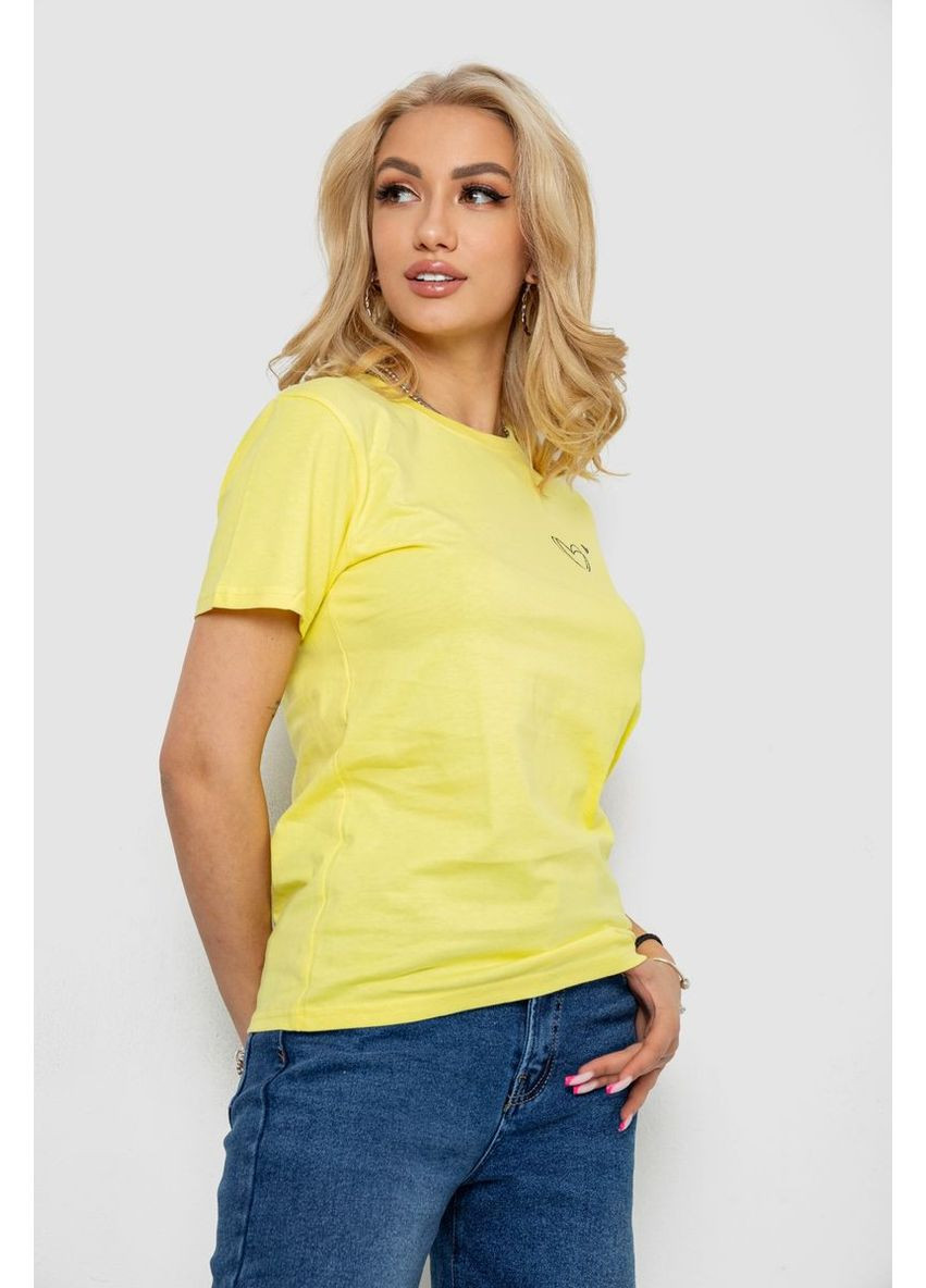 Футболка женская с принтом,, 238R57800 Angelo Branduardi - (369972376)