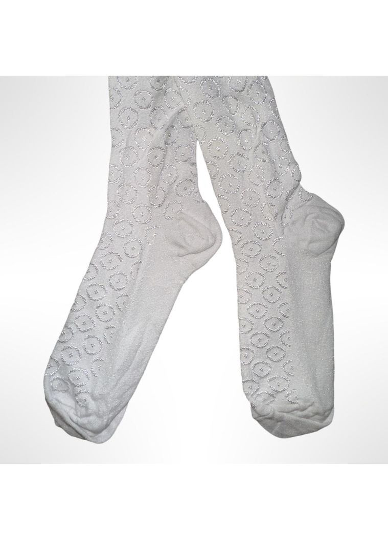 Дитячі колготки бавовняні для дівчаток De Білі (0722) Melatti (356005098)