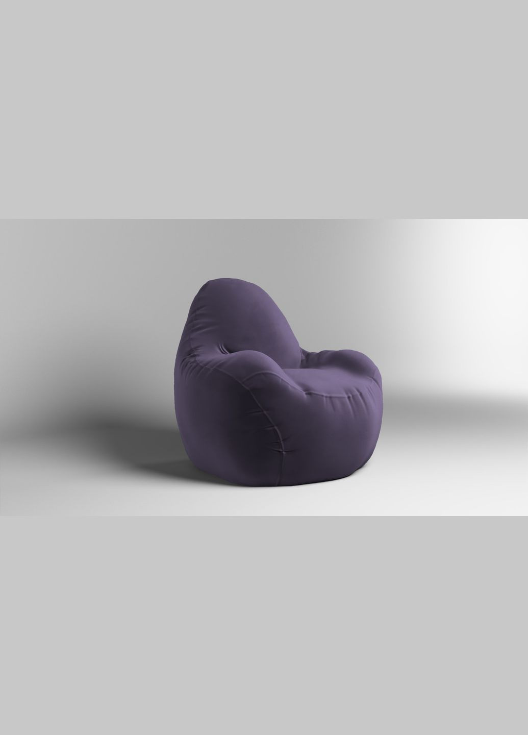 Крісло - мішок Relax 100 см Велюр ORLANDO Violet SkyPuff (339871303)