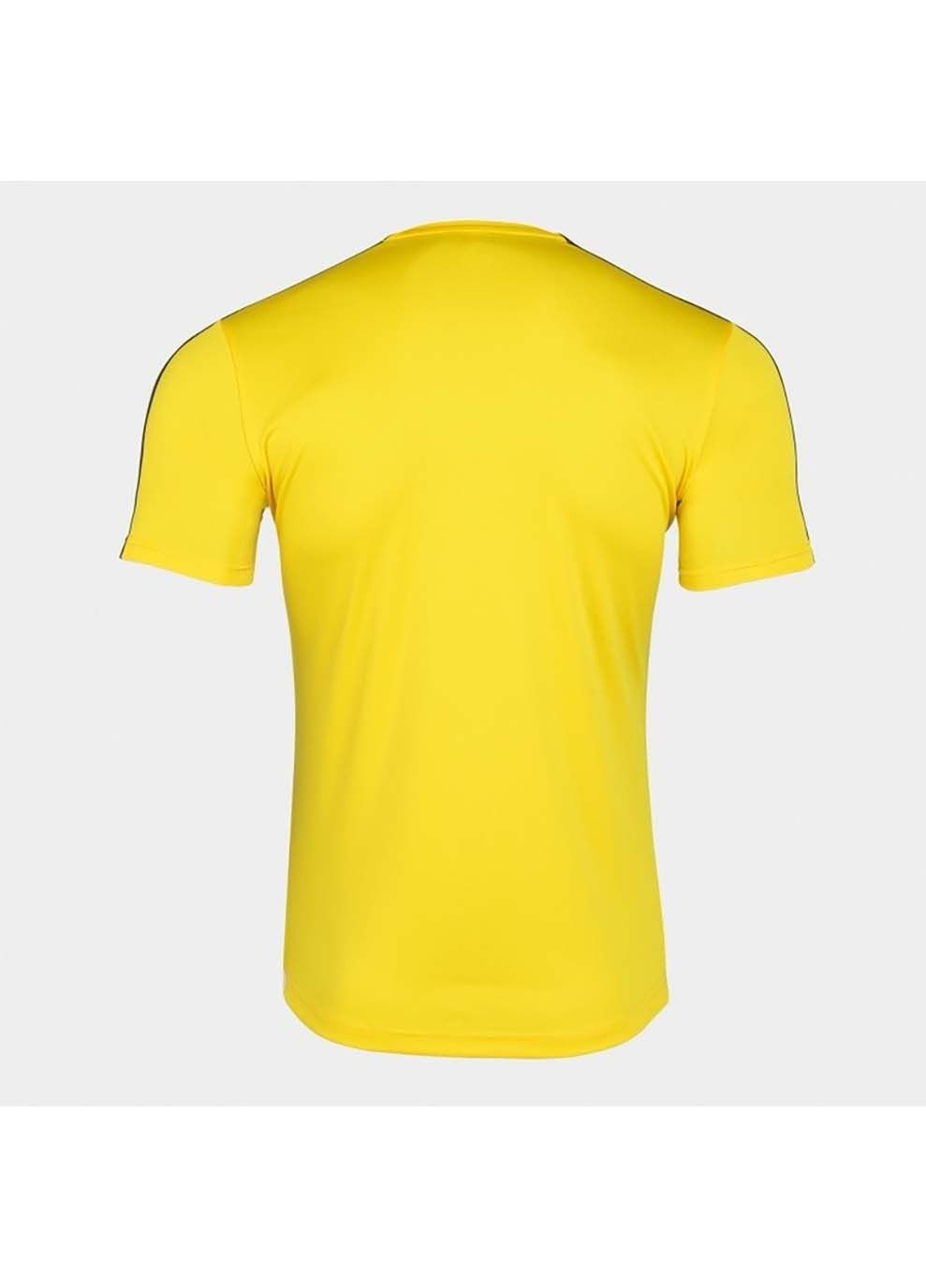 Жовта футболка academy iii жовтий,чорний Joma