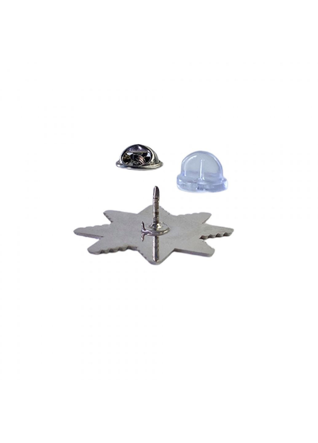 Значок вышиванка-звезда в этно-стиле красная Dobroznak (365246318)