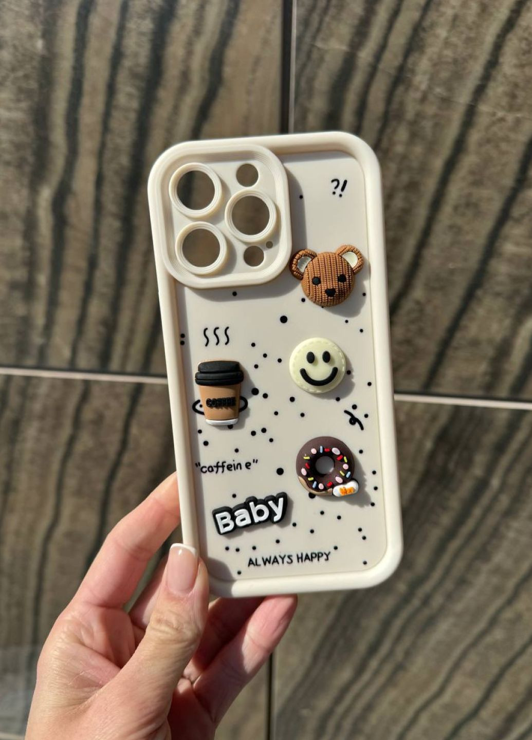 Чохол силіконовий для iPhone 14 Pro Max Happy White / чохол айфон 14 про макс білий No Brand (328443230)