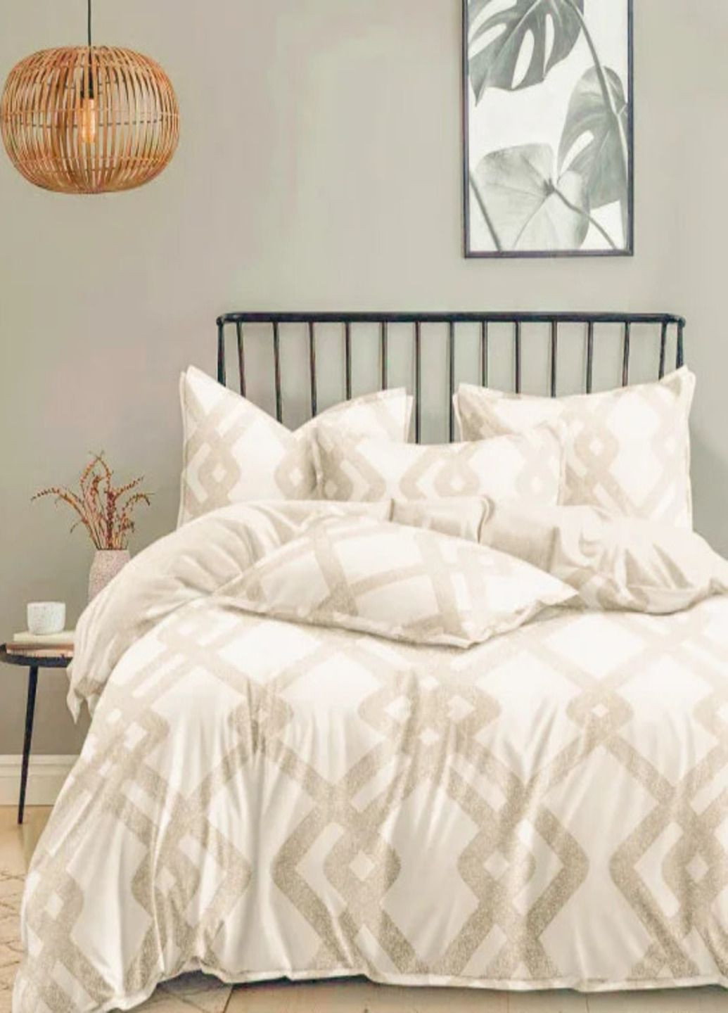 Бавовняна постільна білизна. Вілюта ранфорс. Постільна білизна вілюта. Комплект полуторний. Постіль Вілюта Viluta Постільна білизна (341536766)