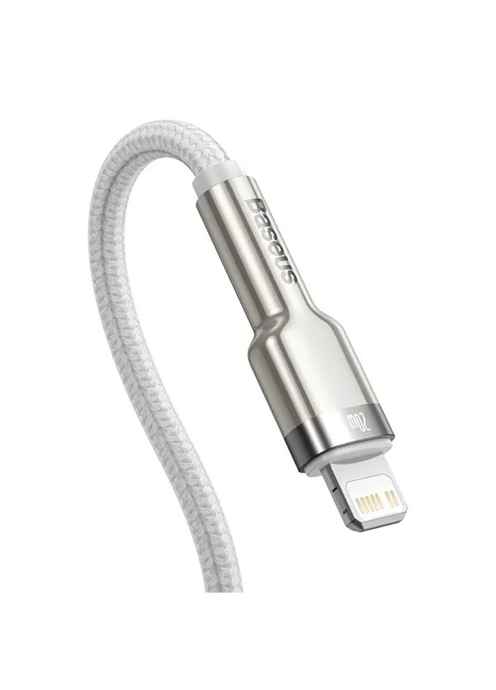 Кабель Metal Data Cable Type-C to iP PD 20W 1m (CATLJK-A02) Baseus Cafule Series (385616973)