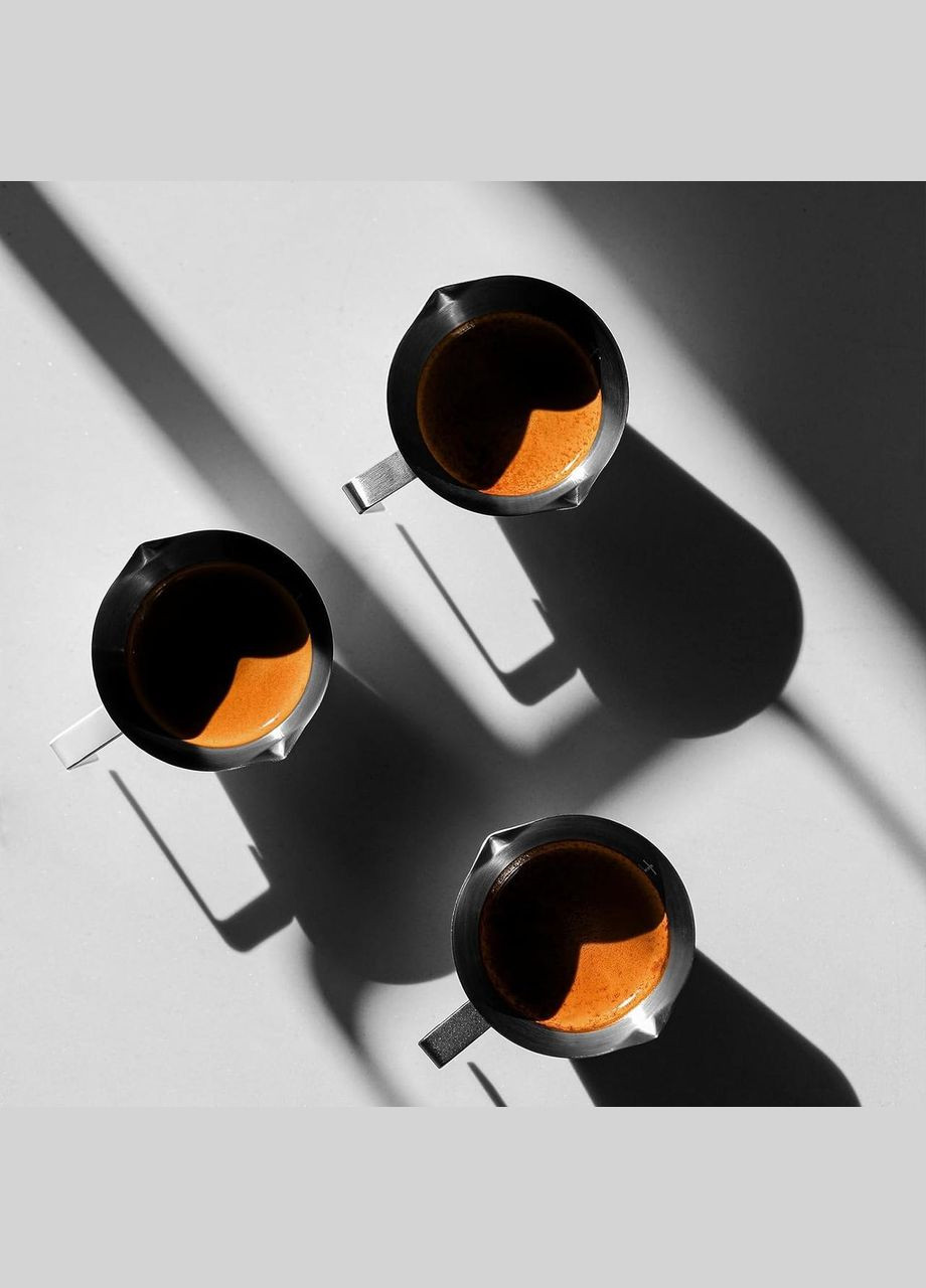 Сливочник двойной 100 мл. MHW-3Bomber, Джаг для эспрессо Белый (R-G5147W-VS) No Brand (303974738)