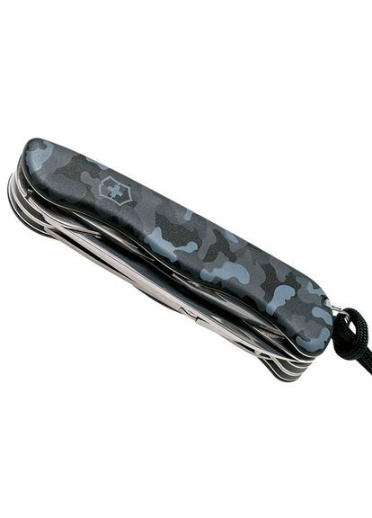 Комплект ножа Skipper Navy Camouflage 0.8593.W942 + Кожаный чехол + Фонарь Victorinox (317303717)