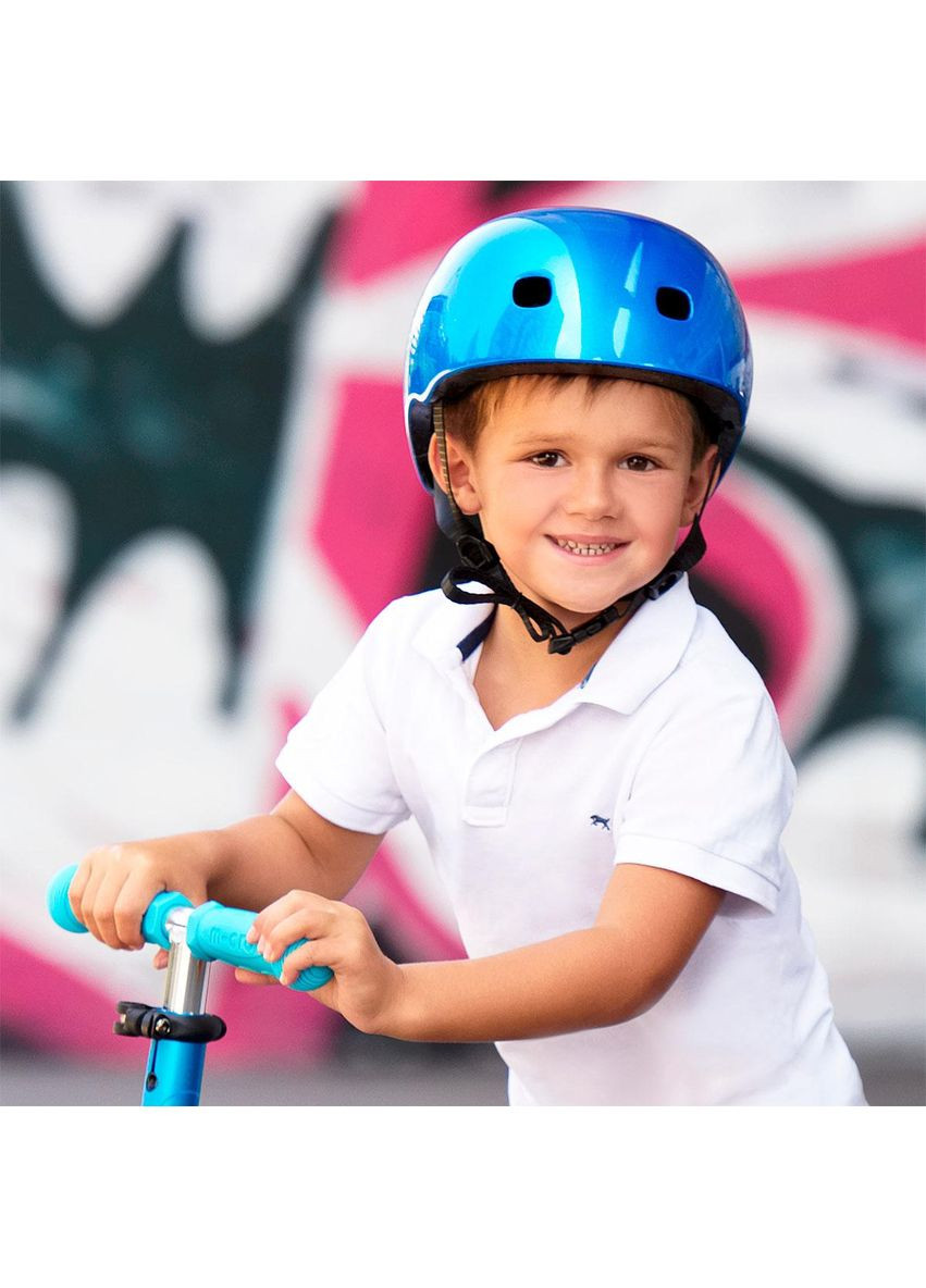 Дитячий захисний шолом Темно-синій металік ( ) Micro (342123106)