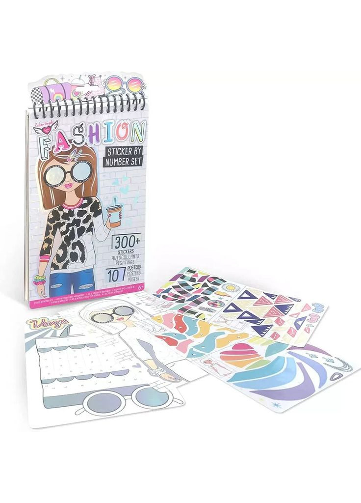 Набор постеров с наклейками (26285) Crayola (364487991)