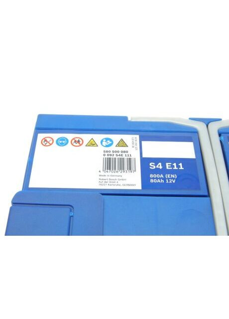 Акумуляторна батарея 80Ah/720A (315x175x190/+R/B13) (Start-Stop EFB) 0 092 S4E 111 UA63 Bosch (366194911)