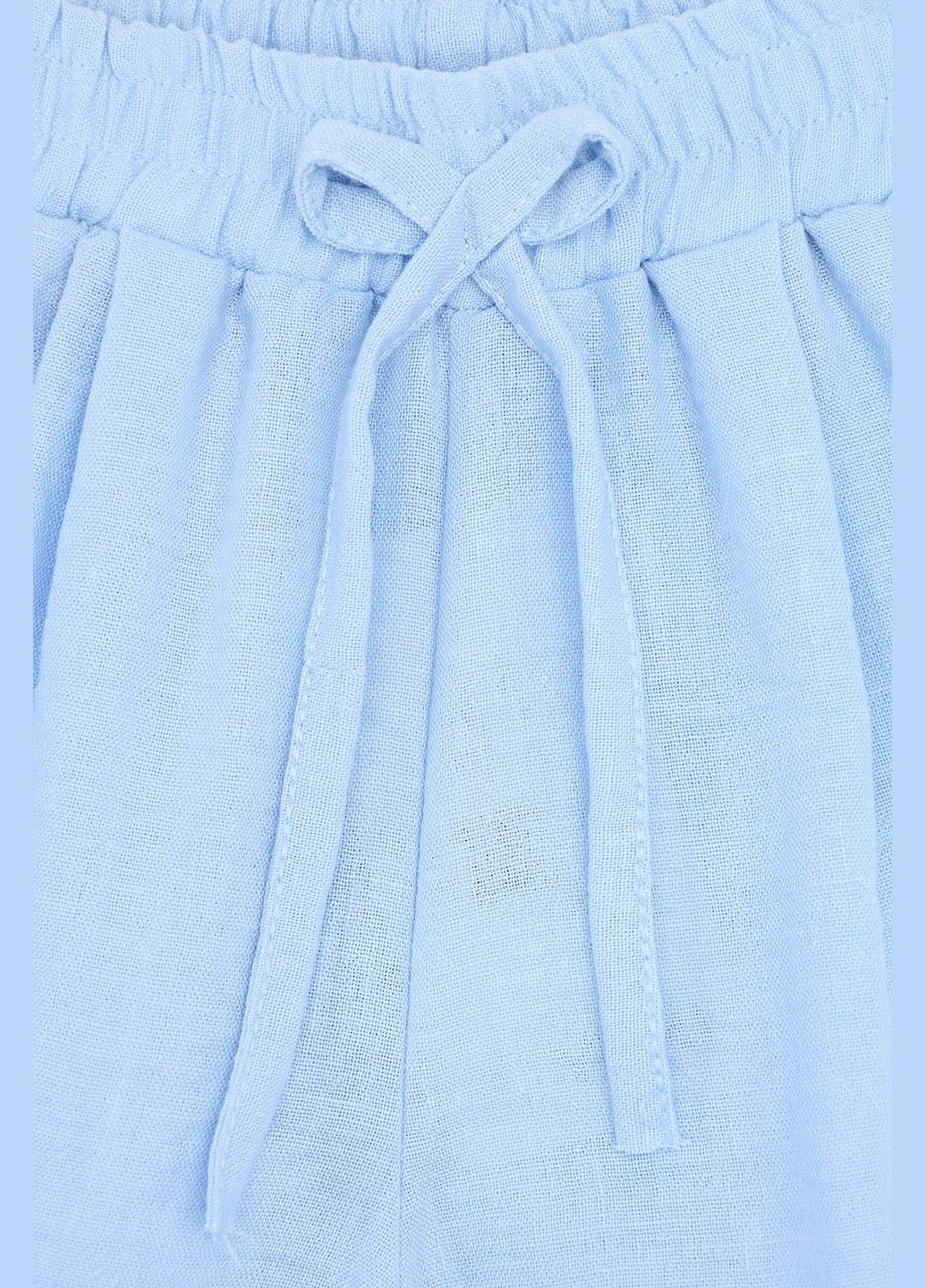 Голубые летние брюки Yuki