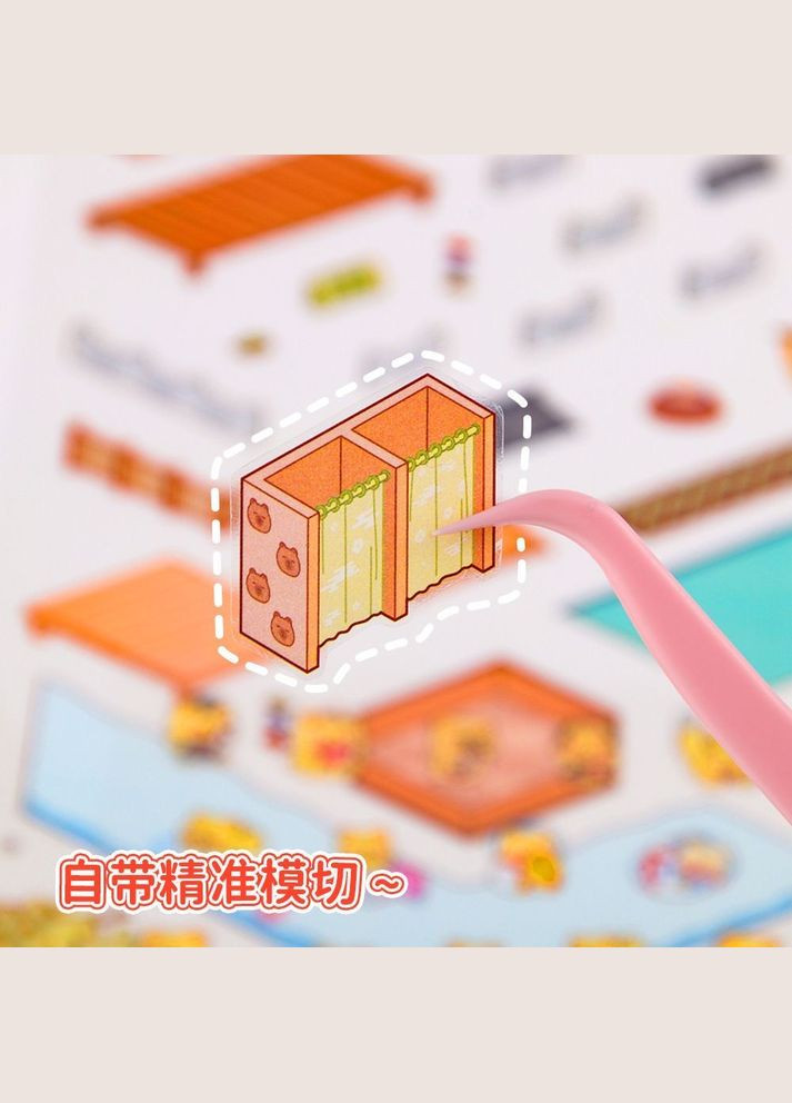 Великий румбокс – наклейки, набір для творчості "Веселий парк розваг" No Brand (328958157)