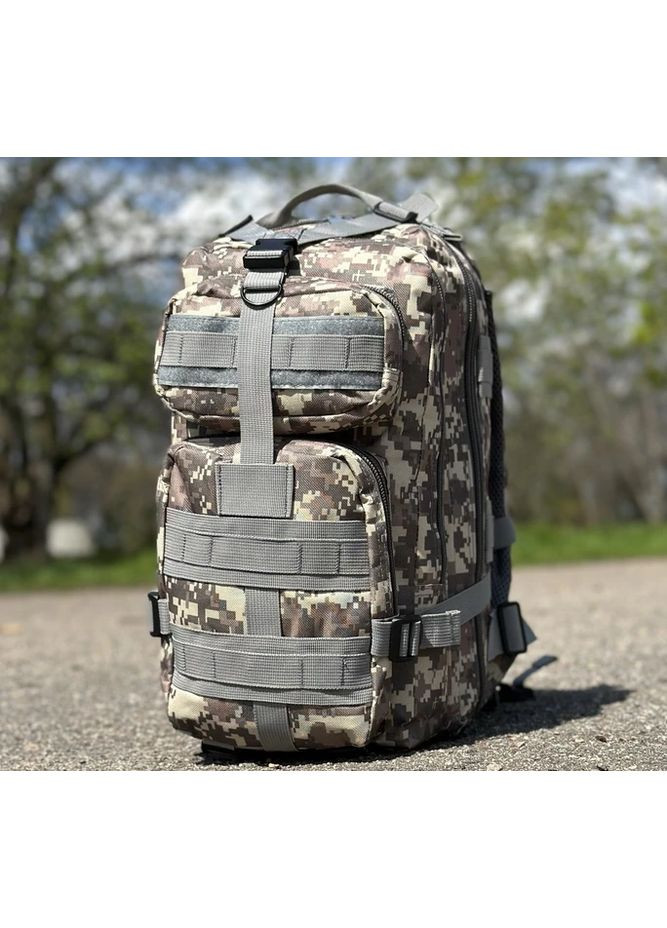 Тактический военный рюкзак пиксель 25 л, армейский рюкзак для охоты и рыбалки No Brand (361669359)