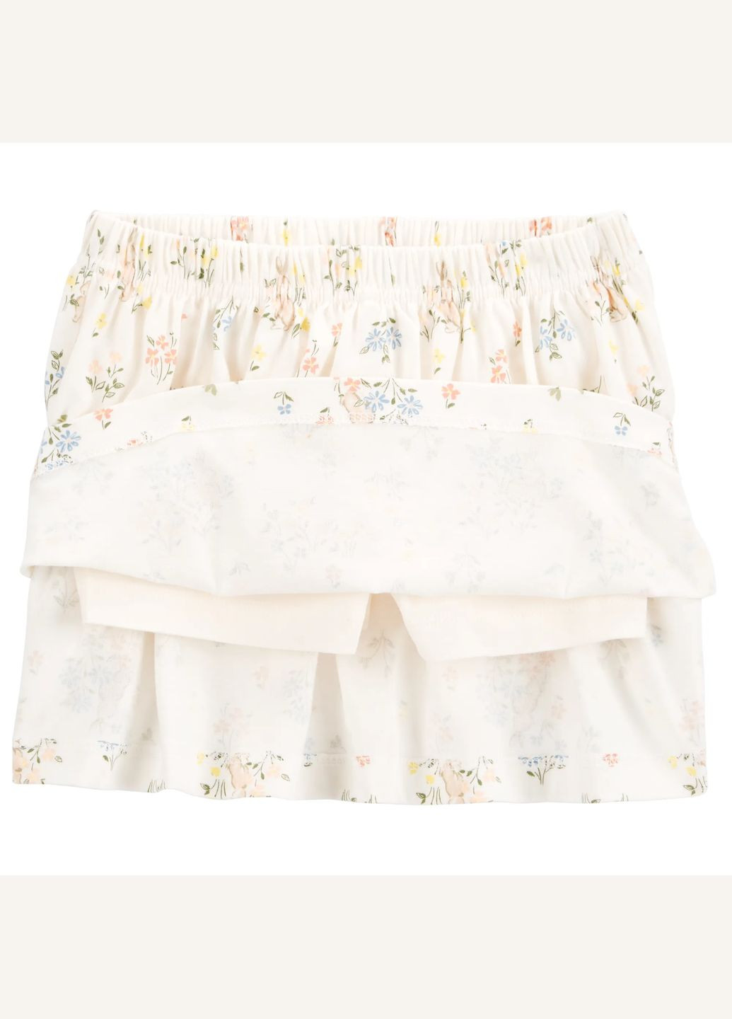 Комбинированный летний комплект 2в1 футболка, юбка для девочки 105-112 см (2s461710_5t) Carter's