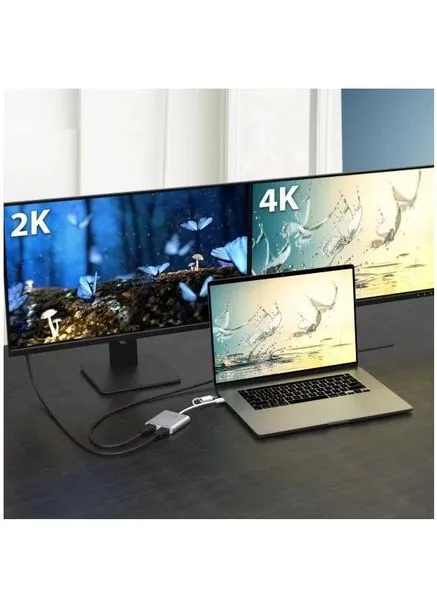 Адаптер USB-C/A to 2xHDMI F dual display (JCA365-N) J5create (391734723)